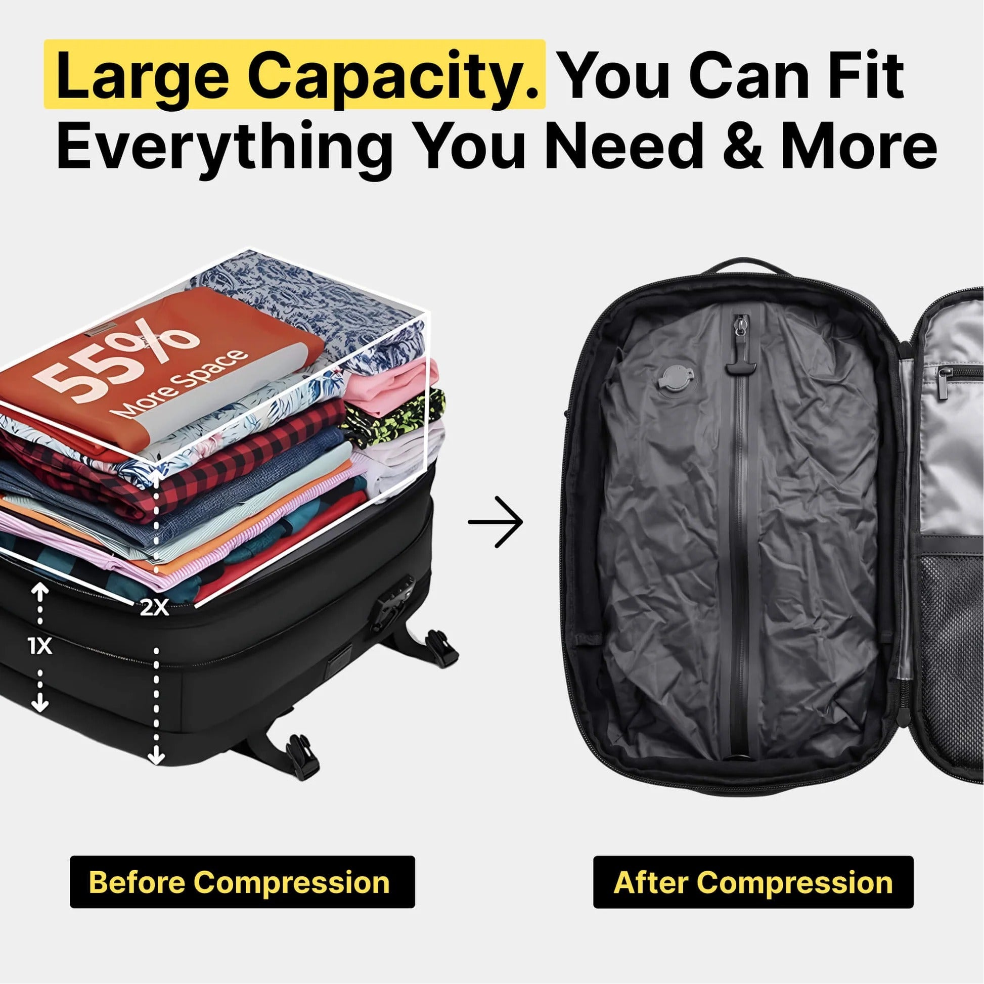 VAULTBAG® Original Backpack 60L